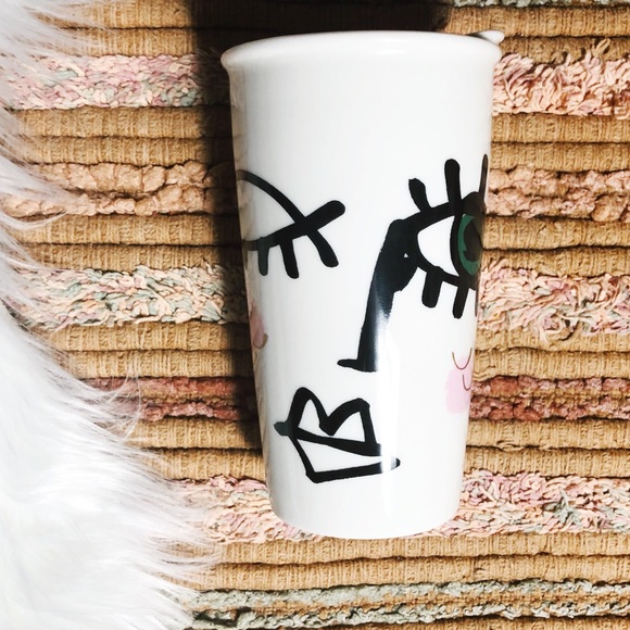 Starbucks Other - Starbucks Winking Eye Travel Mug 2014